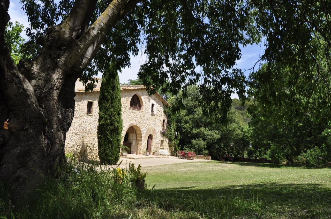 Mas Pages Hostel Sant Esteve De Guialbes Exterior photo